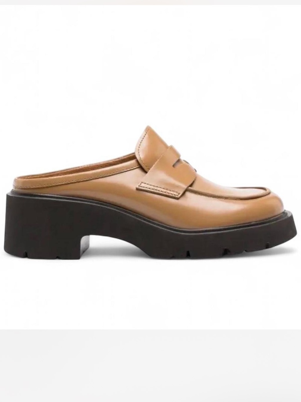 Camper Tan Slip-On Loafers